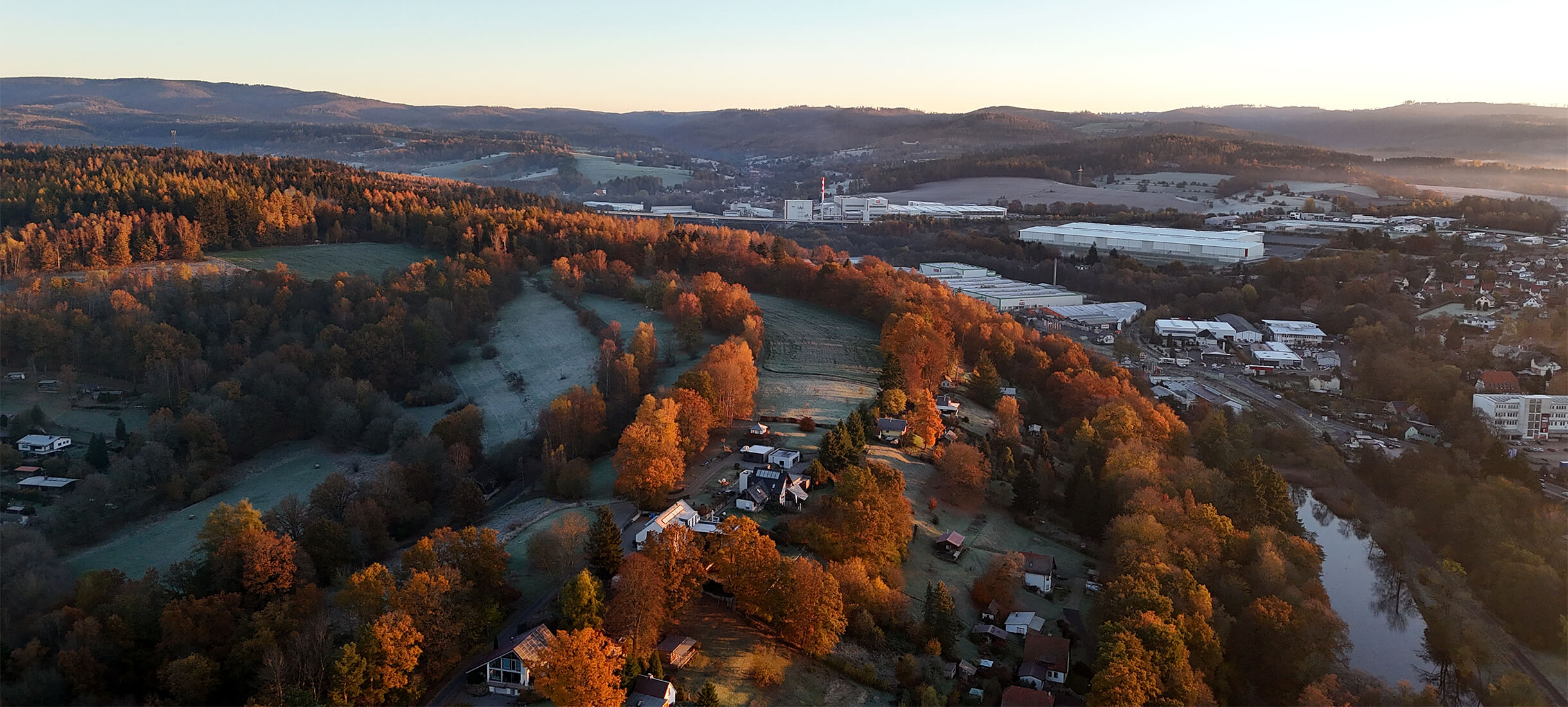 schleusingen luftbild tag
