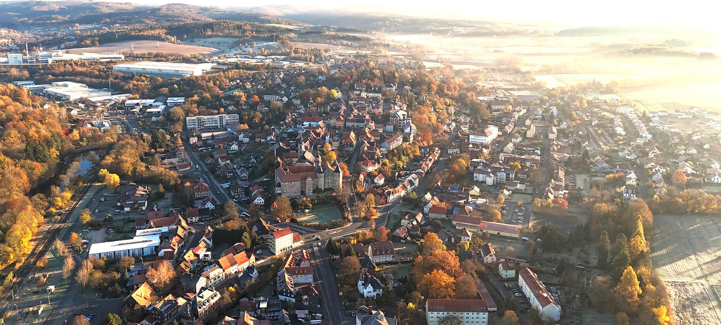 schleusingen luftbild tag